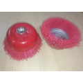 Non Sparking Rotary Nylon Filament Wheel Brush Cup